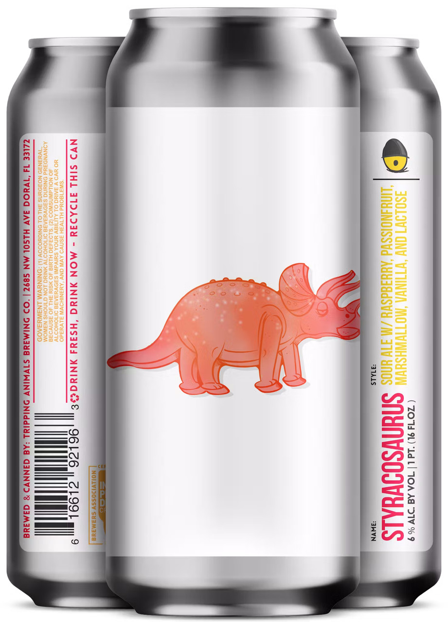 TRIPPING ANIMALS STYRACOSAURUS SOUR ALE | MARINA MARKET