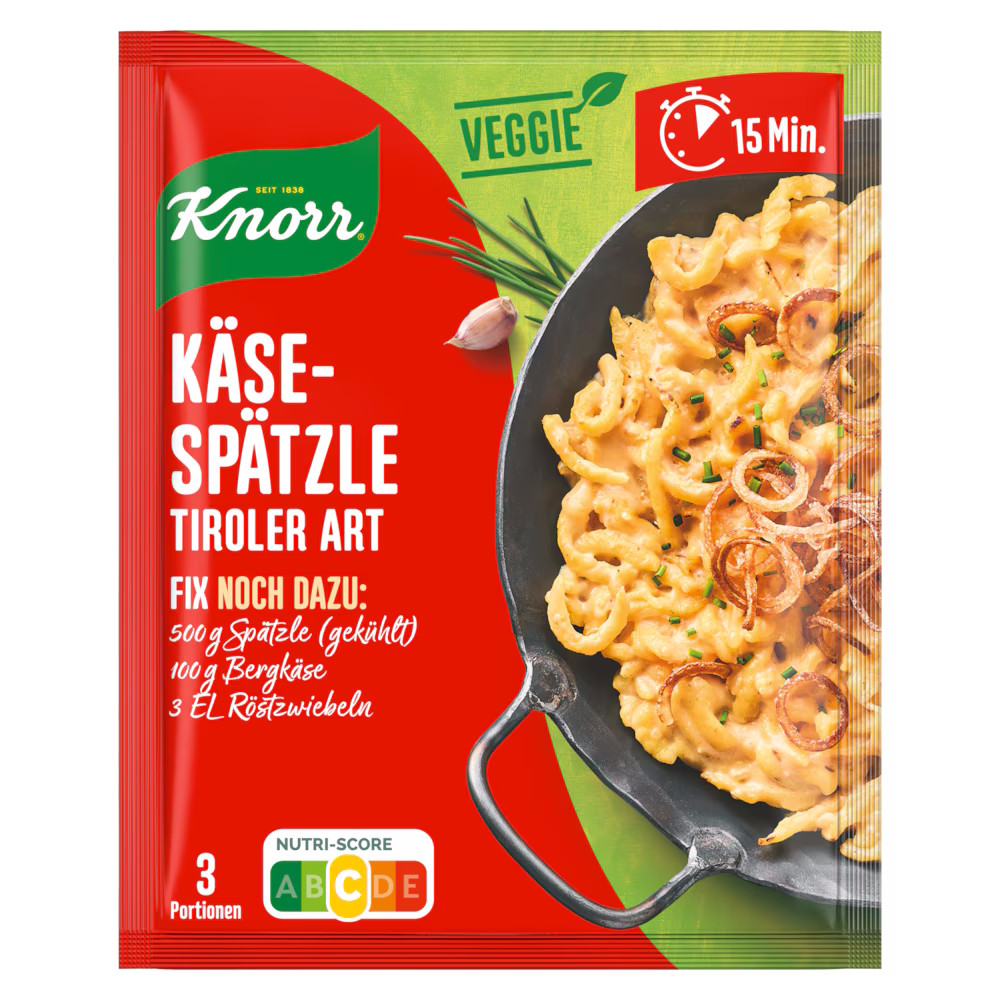 KNORR KASE-SPAETZLE TIROLER ART MIX | MARINA MARKET