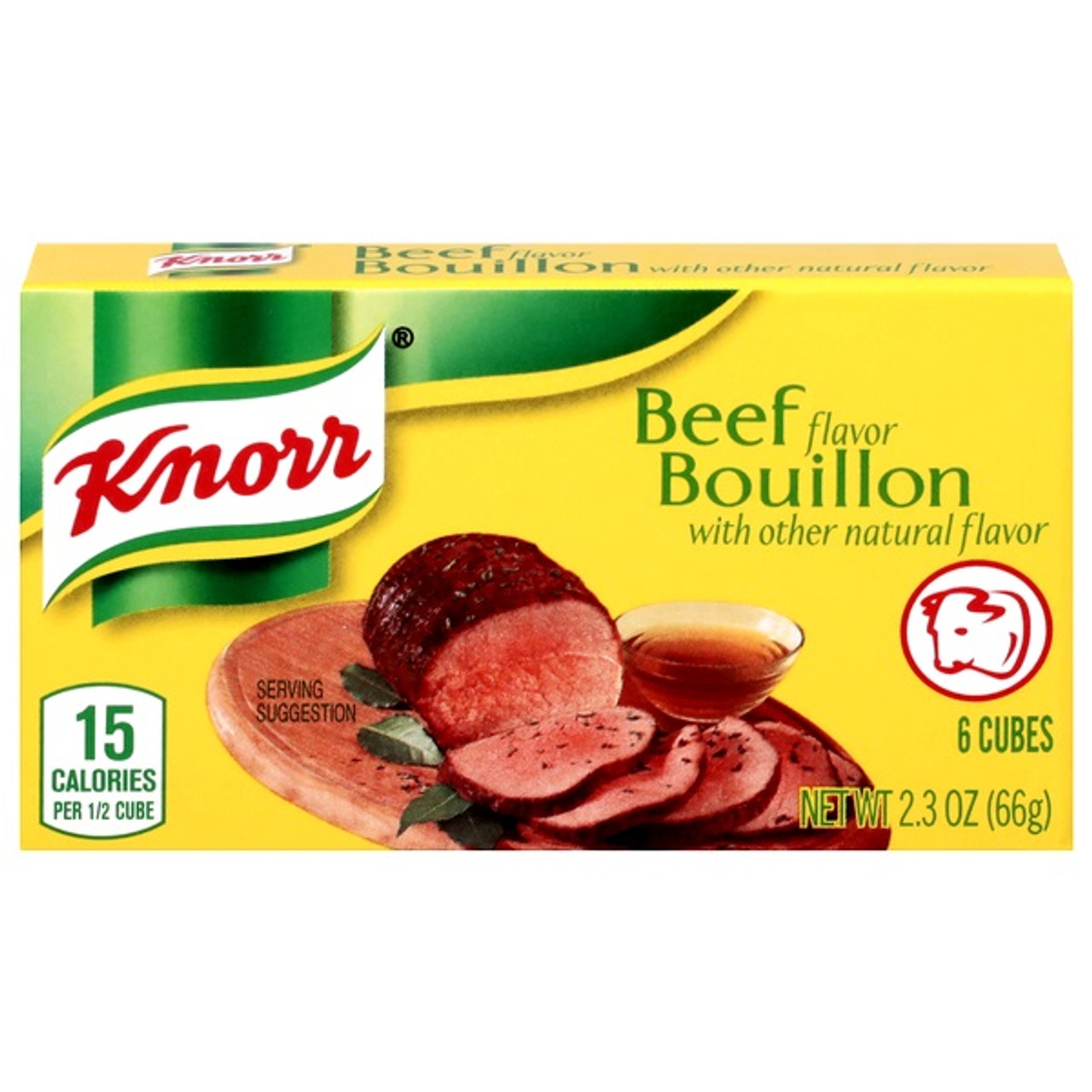 Knorr Beef Bouillon, Extra Large Cubes - 6 cubes, 2.3 oz