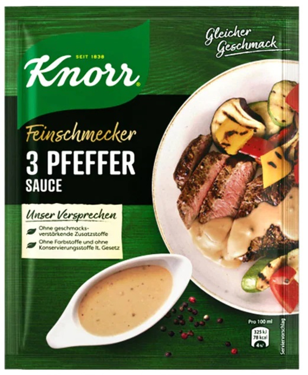 KNORR MIX SAUCE 3 PEPPER