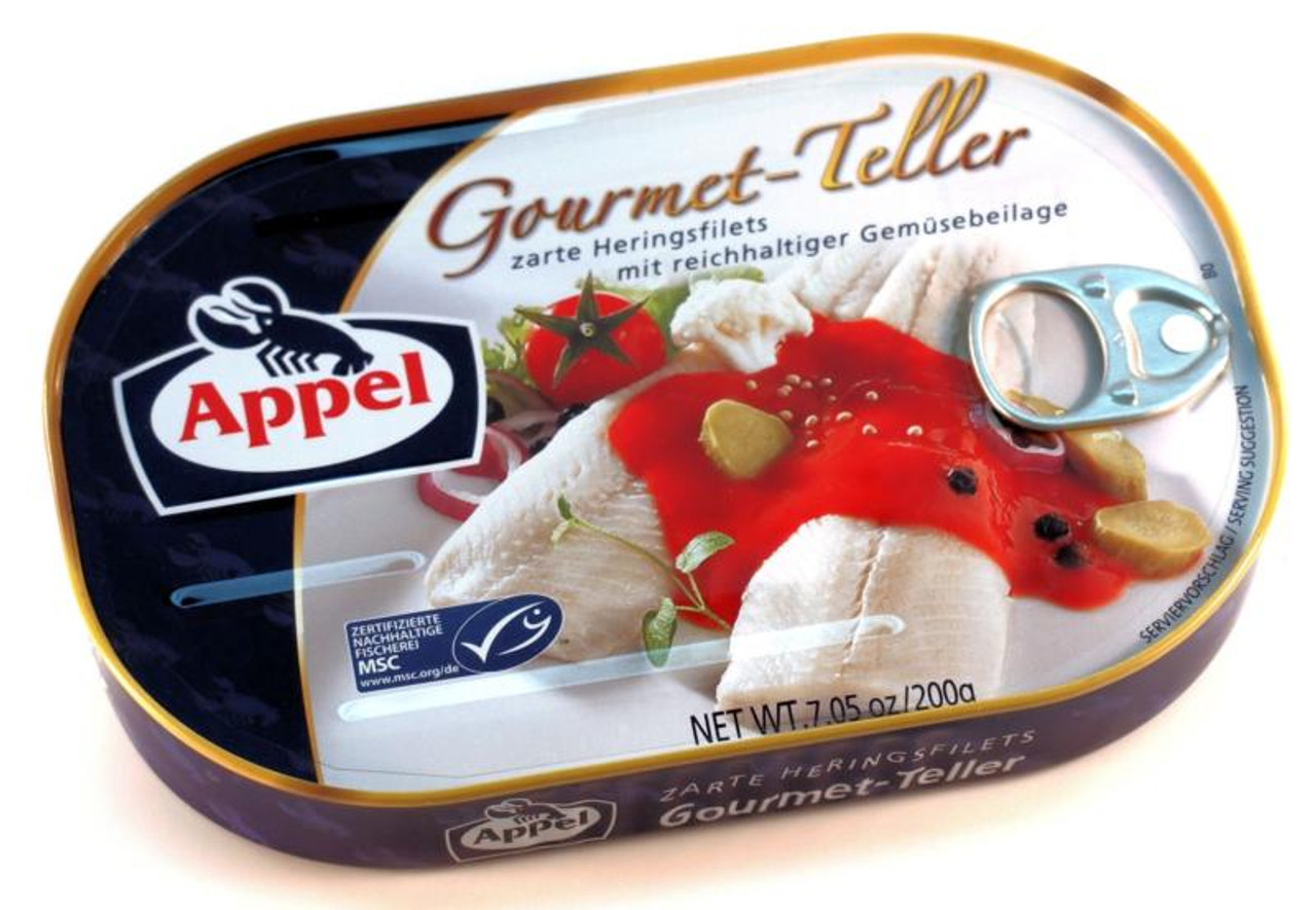 APPEL HERRING TOMATO VEGETABLE SAUCE 200g - Marina Market