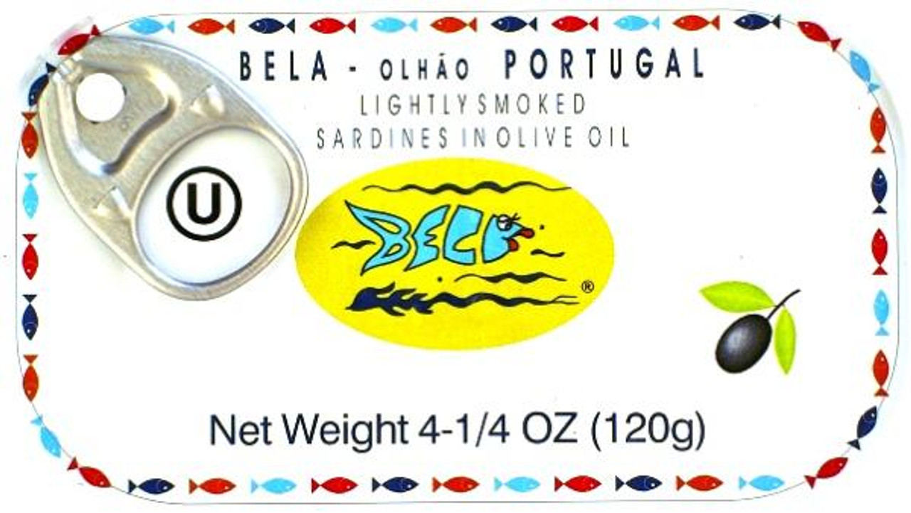 BELA SARDINES IN OLIVE OIL WITH SMOKE FLAVOR | MARINA MARKET