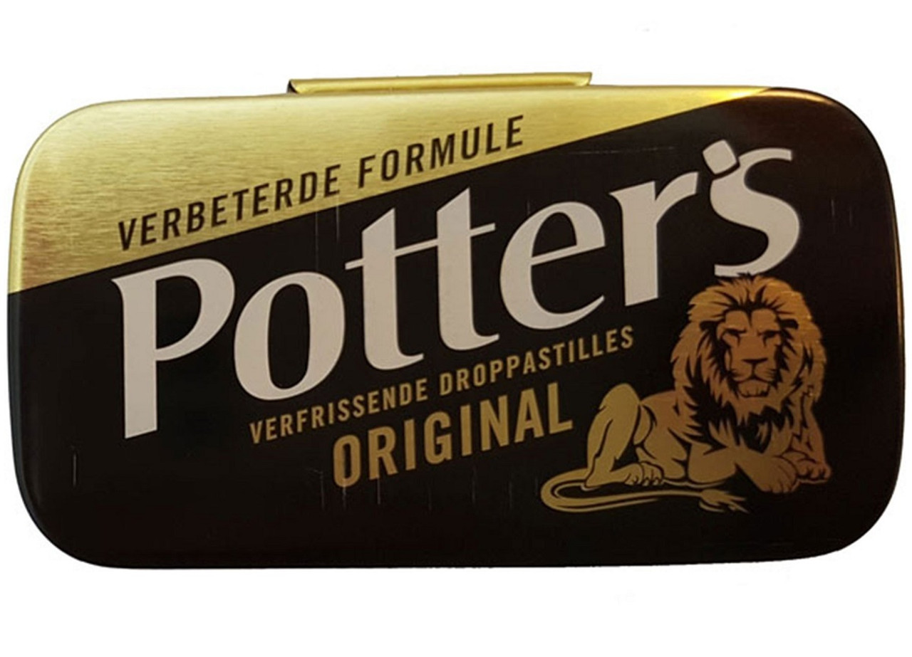 Potter's Original Licorice Tin 12.5 g (.4 oz)