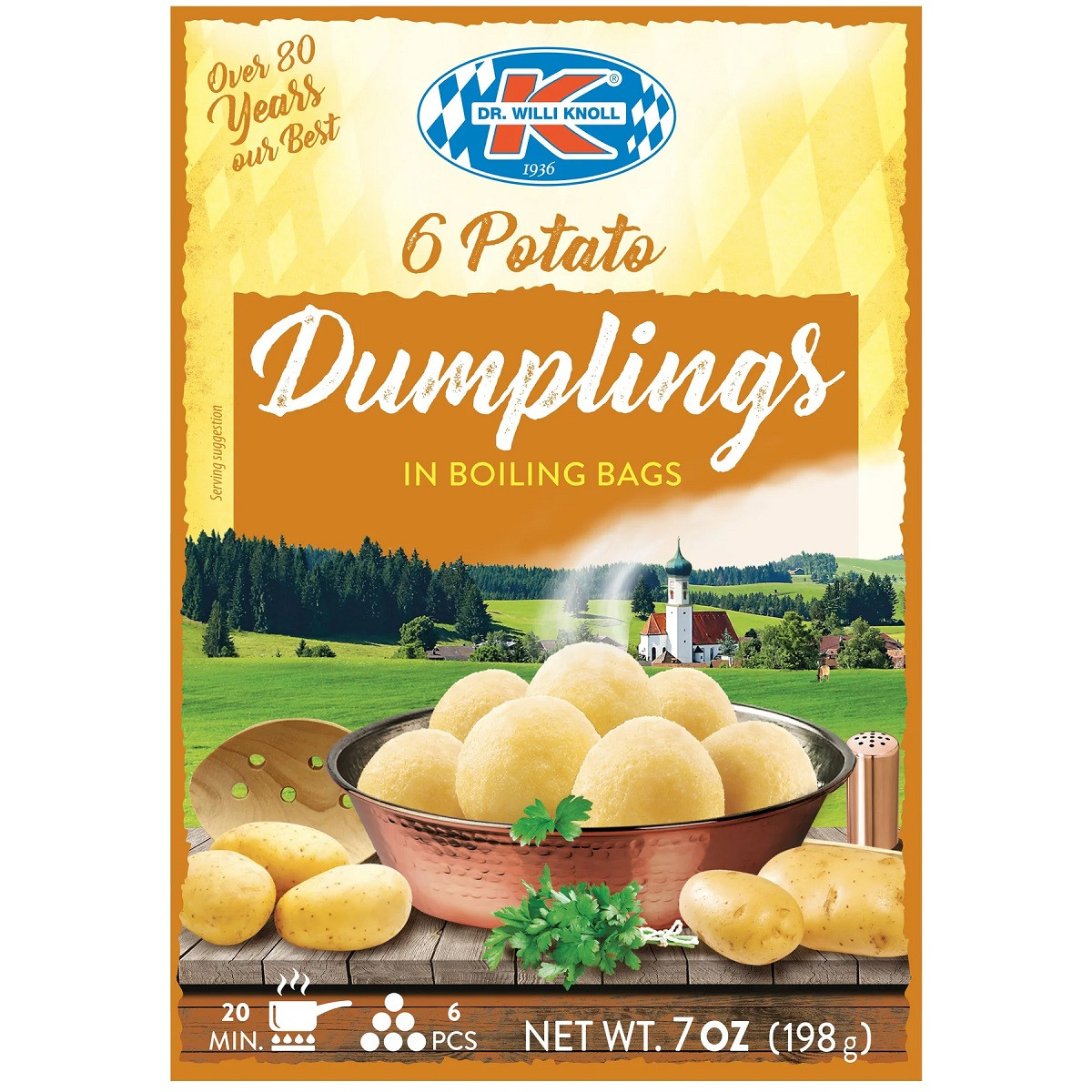 DR KNOLL POTATO DUMPLINGS IN BAG | MARINA MARKET