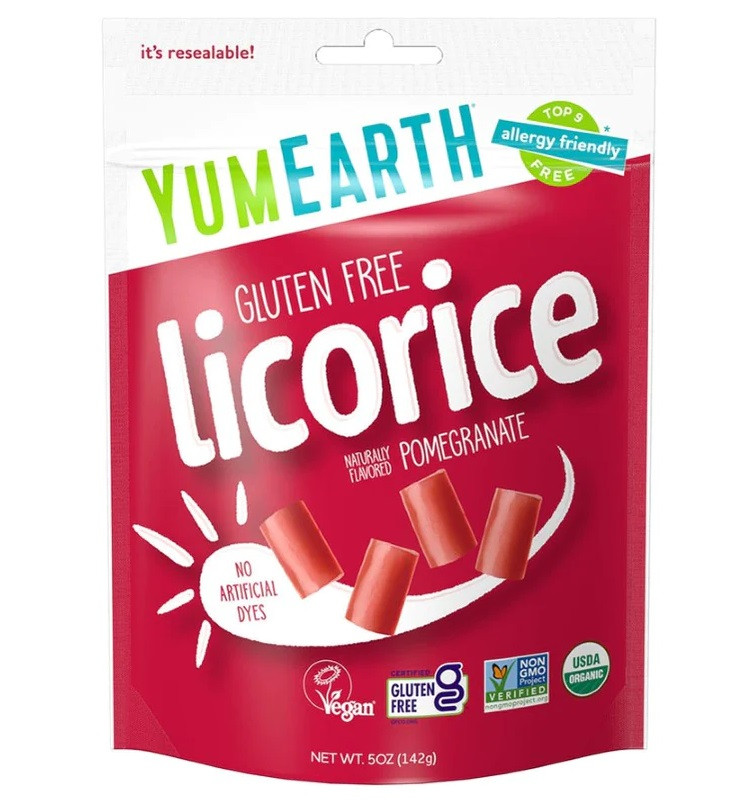 YUM EARTH POMEGRANATE LICORICE | MARINA MARKET