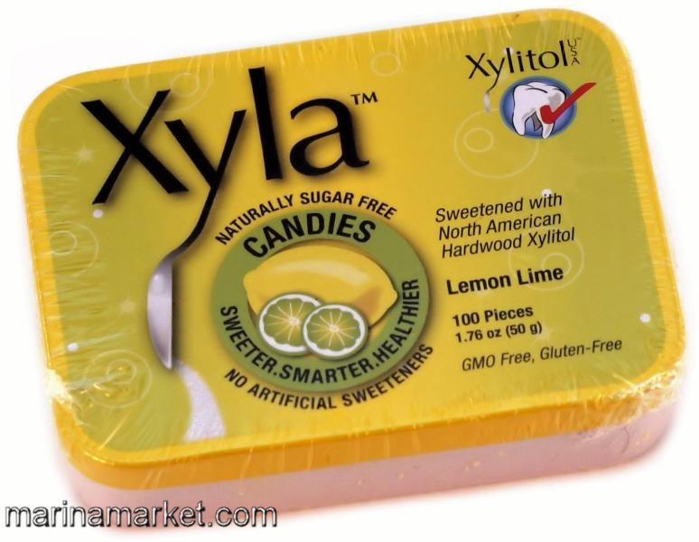 LEMON LIME XYLA MINTS 50G - Marina Market