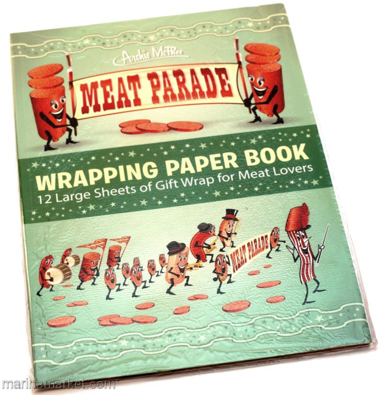 Wrapping Paper Book - Meat Parade