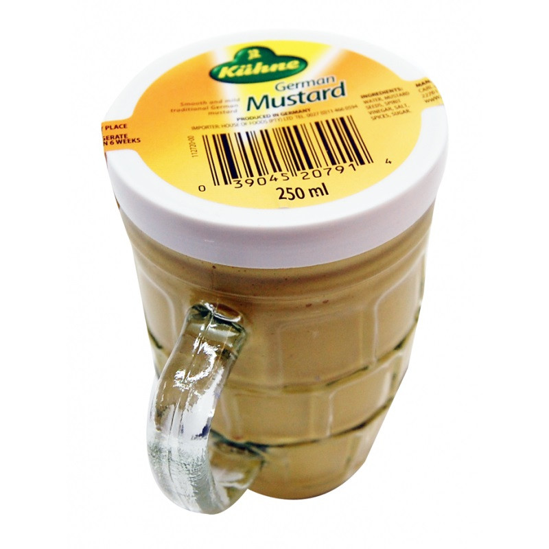 KUEHNE TRADITIONAL GERMAN MUSTARD MUG MARINA MARKET kuehne-traditional-german-mustard-mug-marina-market