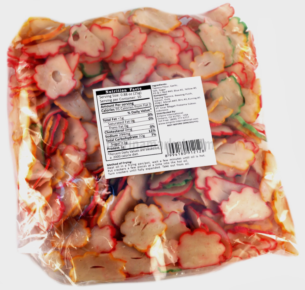 PALM RAW GARLIC CRACKERS KERUPUK BAWANG STAR