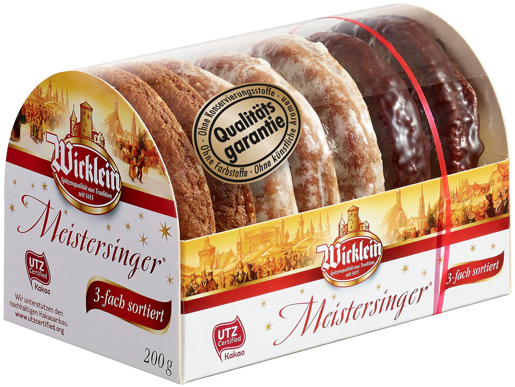 WICKLEIN TRIO NUREMBERG LEBKUCHEN 20% NUTS