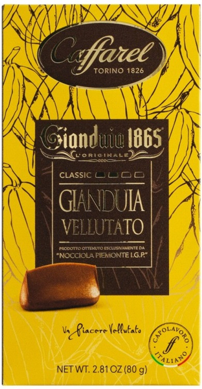 CAFFAREL GIANDUIA 1865 MILK CHOCOLATE | MARINA MARKET