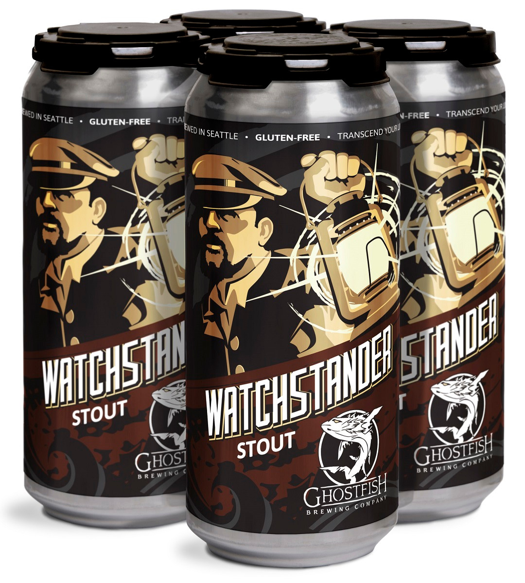 used THE FREE SPIRITS Watchtowerコヨーテ GHOSTFISH WATCHSTANDER STOUT 4-PK