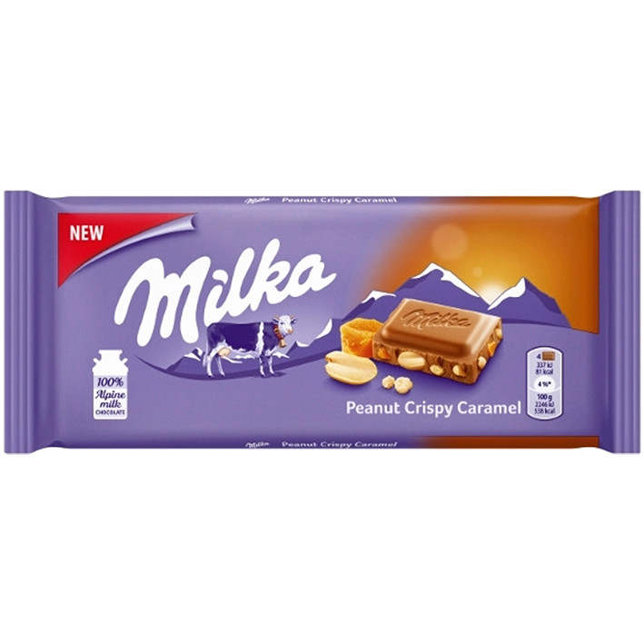 MILKA PEANUT CRISPY CARAMEL | MARINA MARKET