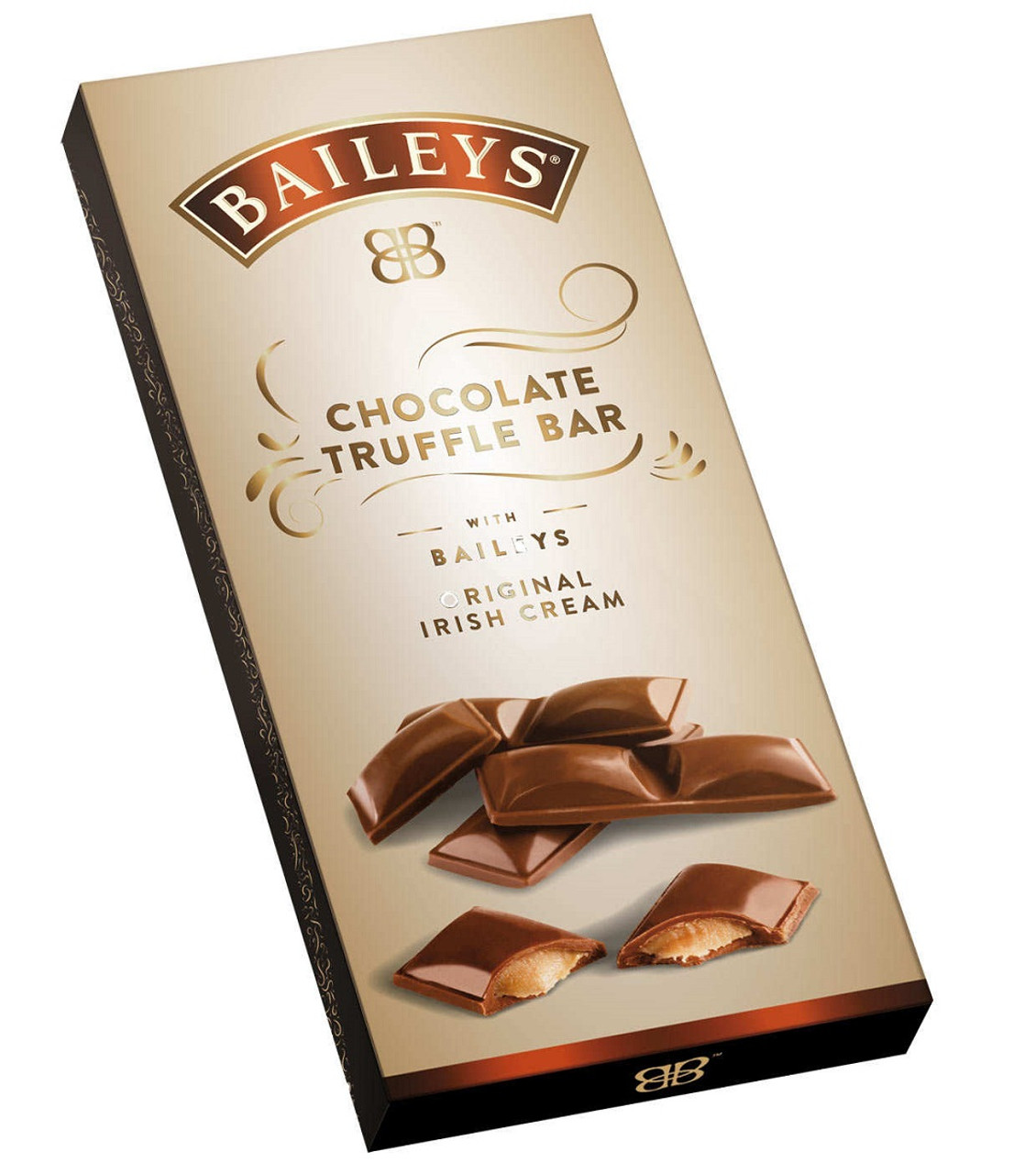 BAILEYS ORIGINAL MILK CHOCOLATE TRUFFLE BAR WITH IRISH CREAM 90g