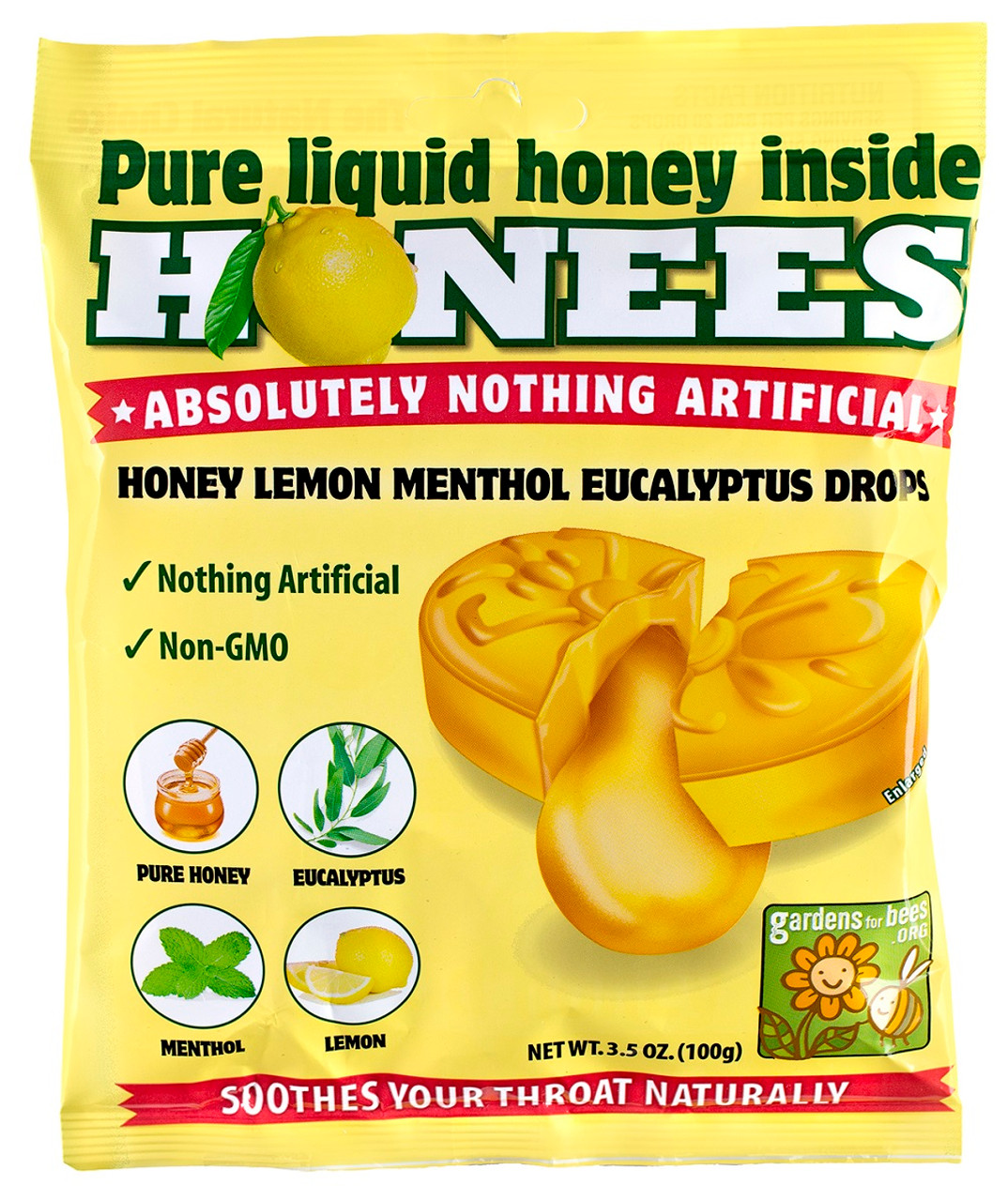 Honey Bee Filled Lemon Candy
