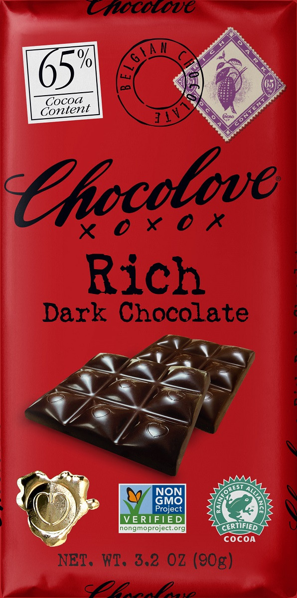 CHOCOLOVE 65% RICH DARK CHOCOLATE | MARINA MARKET