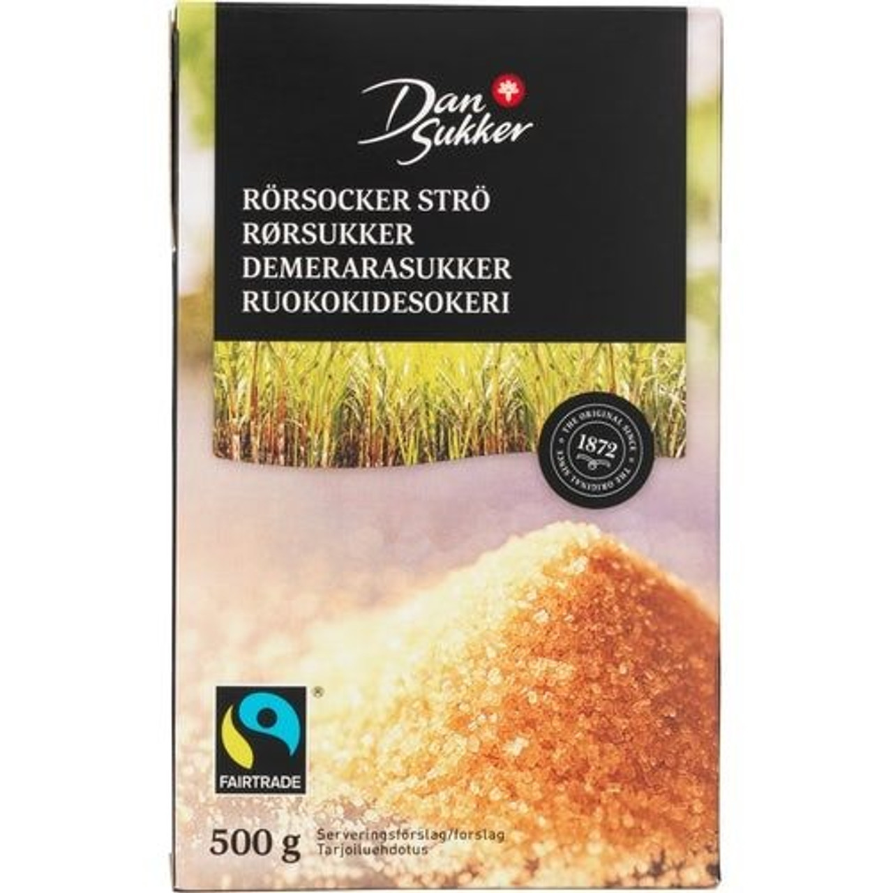 DAN SUKKER RAW CANE SUGAR 500g