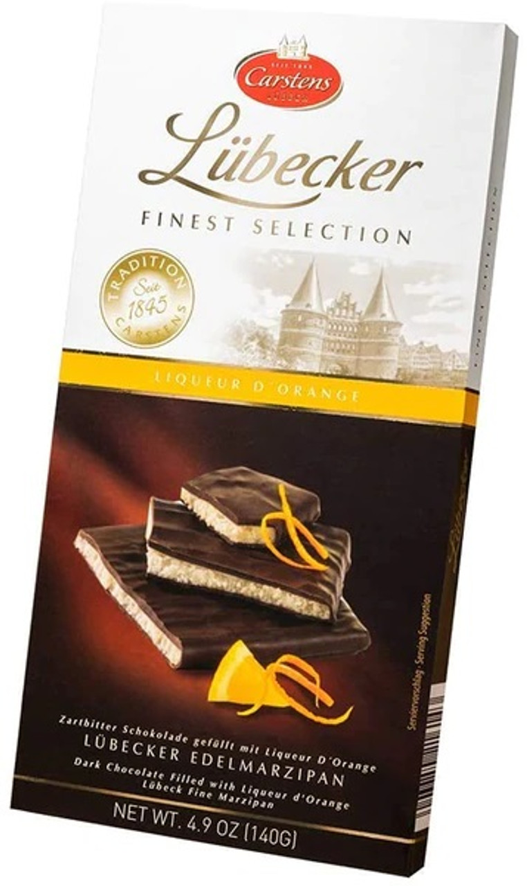 Carstens Lubecker Dark Chocolate Marzipan Gift Box - World Market