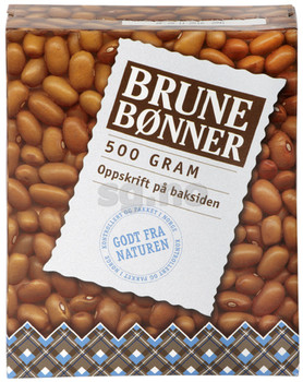 SAGA BROWN BEANS BRUNE BONNER 500g