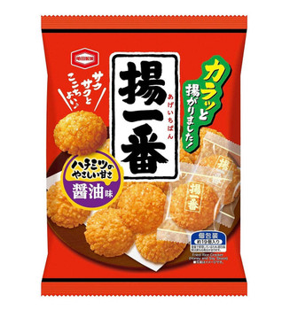 KAMEDA RICE CRACKER AGEICHIBAN 138g KAMEDA RICE CRACKER AGEICHIBAN 138g