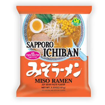  Sapporo Ichiban Instant Noodle Bag, Beef, 3.5 oz : Grocery &  Gourmet Food