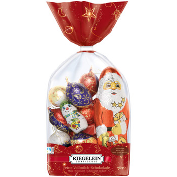 RIEGELEIN CHRISTMAS MILK CHOCOLATE SANTA BAG RIEGELEIN CHRISTMAS MILK CHOCOLATE SANTA BAG