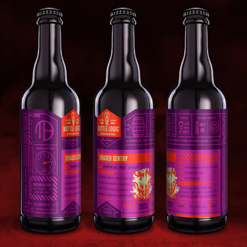 BOTTLE LOGIC SHADED SENTRY IMPERIAL STOUT BOTTLE LOGIC SHADED SENTRY IMPERIAL STOUT