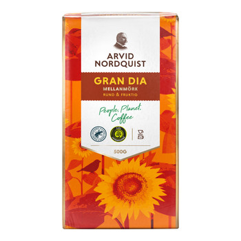 ARVID NORDQUIST GRAN DIA MEDIUM DARK ROAST ARVID NORDQUIST GRAN DIA MEDIUM DARK ROAST