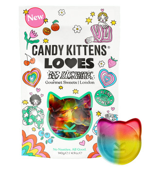 CANDY KITTENS LOVES BEE ILLUSTRATES GUMMIES 140g