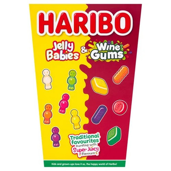 HARIBO JELLY BABIES & WINE GUMS