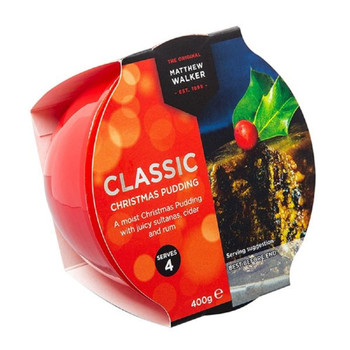 MATTHEW WALKER CLASSIC CHRISTMAS PUDDING MATTHEW WALKER CLASSIC CHRISTMAS PUDDING