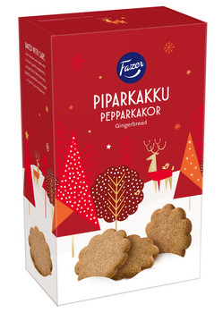 FAZER "PIPARKAKKU" GINGERBREAD COOKIES 175g