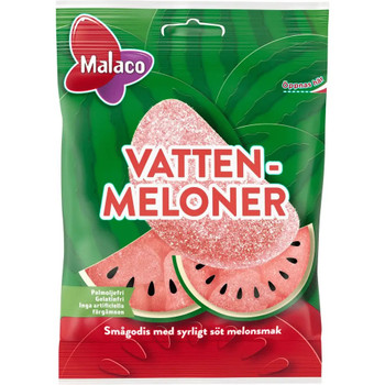 MALACO VATTEN- MELONER GUMMY 90g