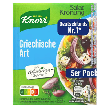 KNORR GRIECHISCHE ART GREEK SALAD DRESSING