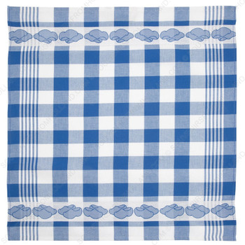 KITCHEN TOWEL BLUE WOODEN SHOES