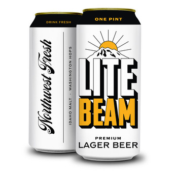 TRAP DOOR LITE BEAM 16oz 4-PACK