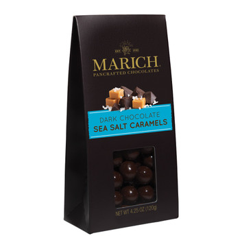 MARICH DARK CHOCOLATE SEA SALT CARAMELS