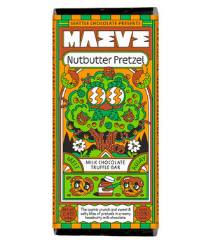 MAEVE NUTS FOR FRUIT DARK & MILK CHOCOLATE TRUFFLE BAR | MARINA MARKET