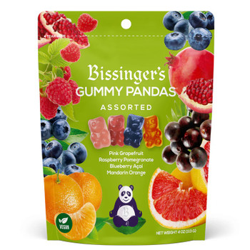 BISSINGER'S ASSORTED GUMMY PANDAS 4oz