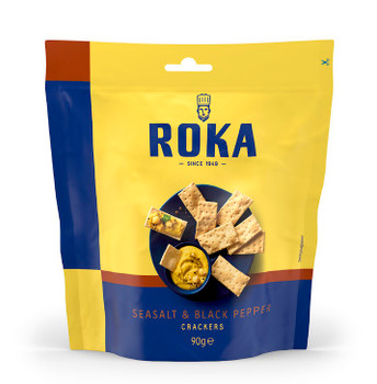 ROKA SEA SALT & BLACK PEPPER CRACKERS