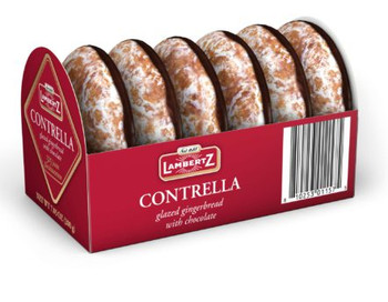 LAMBERTZ CONTRELLA LEBKUCHEN GINGERBREAD WITH CHOCOLATE 200g