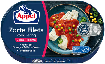 APPEL HERRING ZARTE FILETS SALSA PICANTE