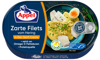 APPEL HERRING EIER-SENF CREME