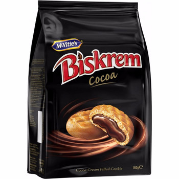 MCVITIES BISKREM COCOA FILLING BISCUITS