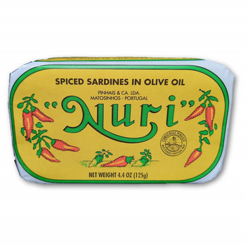 NURI SPICED SARDINES OLIVE OIL 125g