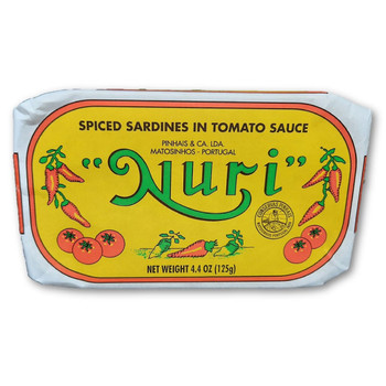 NURI SPICED SARDINES TOMATO SAUCE 125g