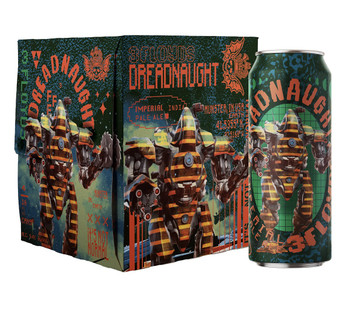 3 FLOYDS DREADNAUGHT IMPERIAL IPA 4-PACK