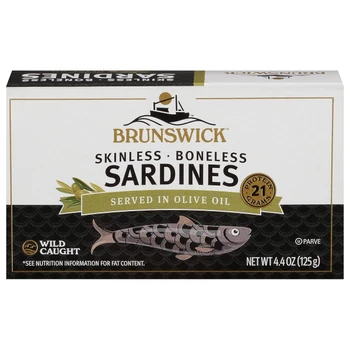 BRUNSWICK SARDINES IN OLIVE OIL