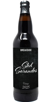 BREAKSIDE STED SARANDOS BARREL AGED IMPERIAL STOUT 22oz