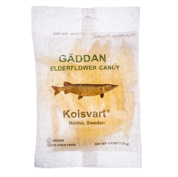 KOLSVART GADDEN EDLERFLOWER CANDY FISH